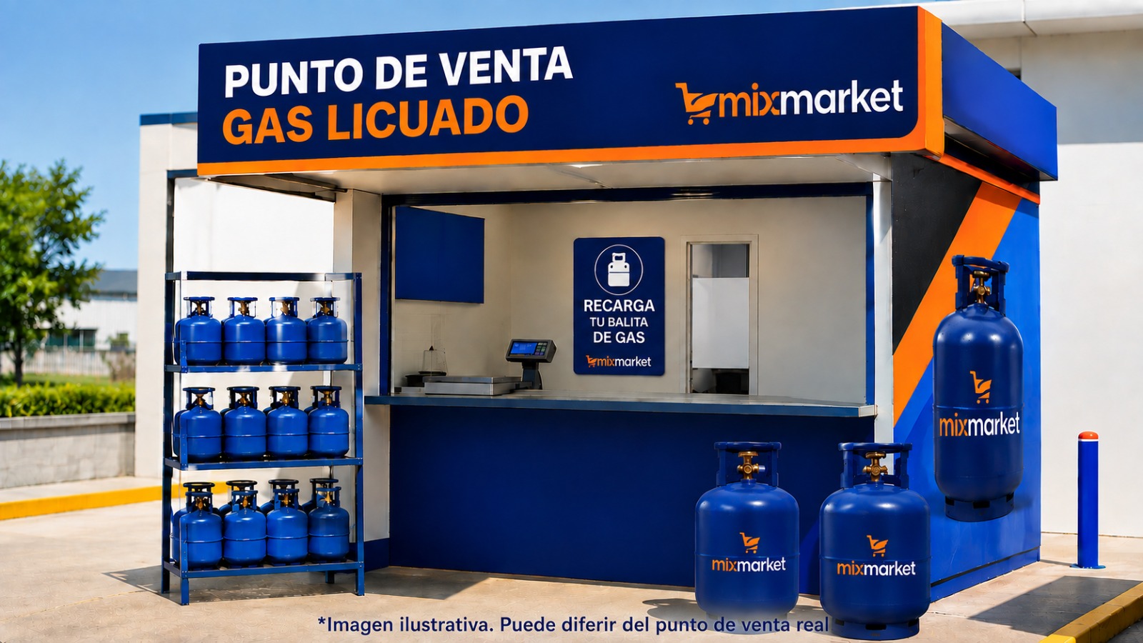 Punto MixMarket de gas licuado