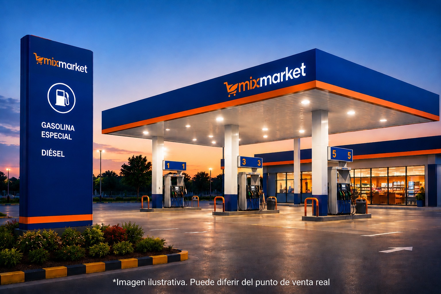 Punto MixMarket de combustible