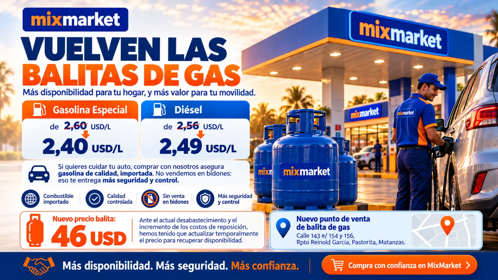 Venta de balitas